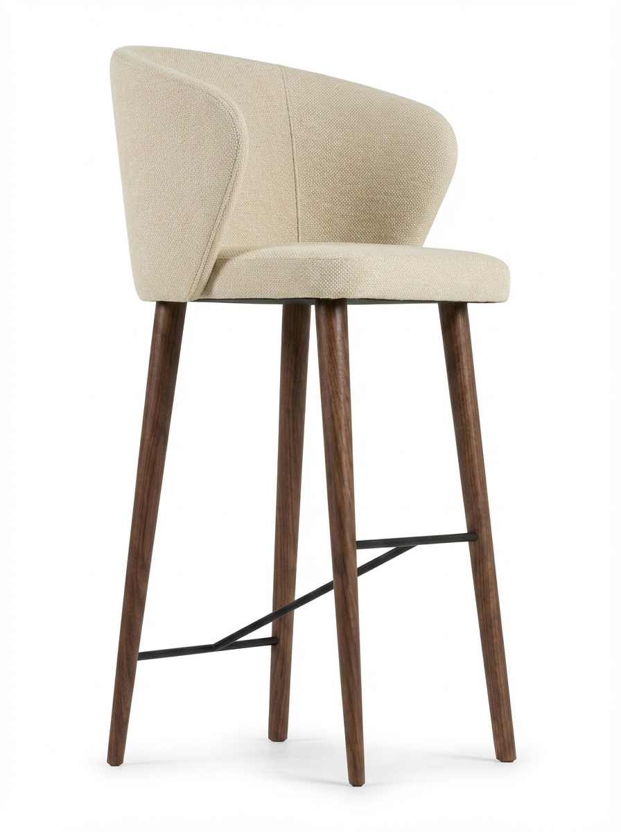 High back armchair "Indi"
