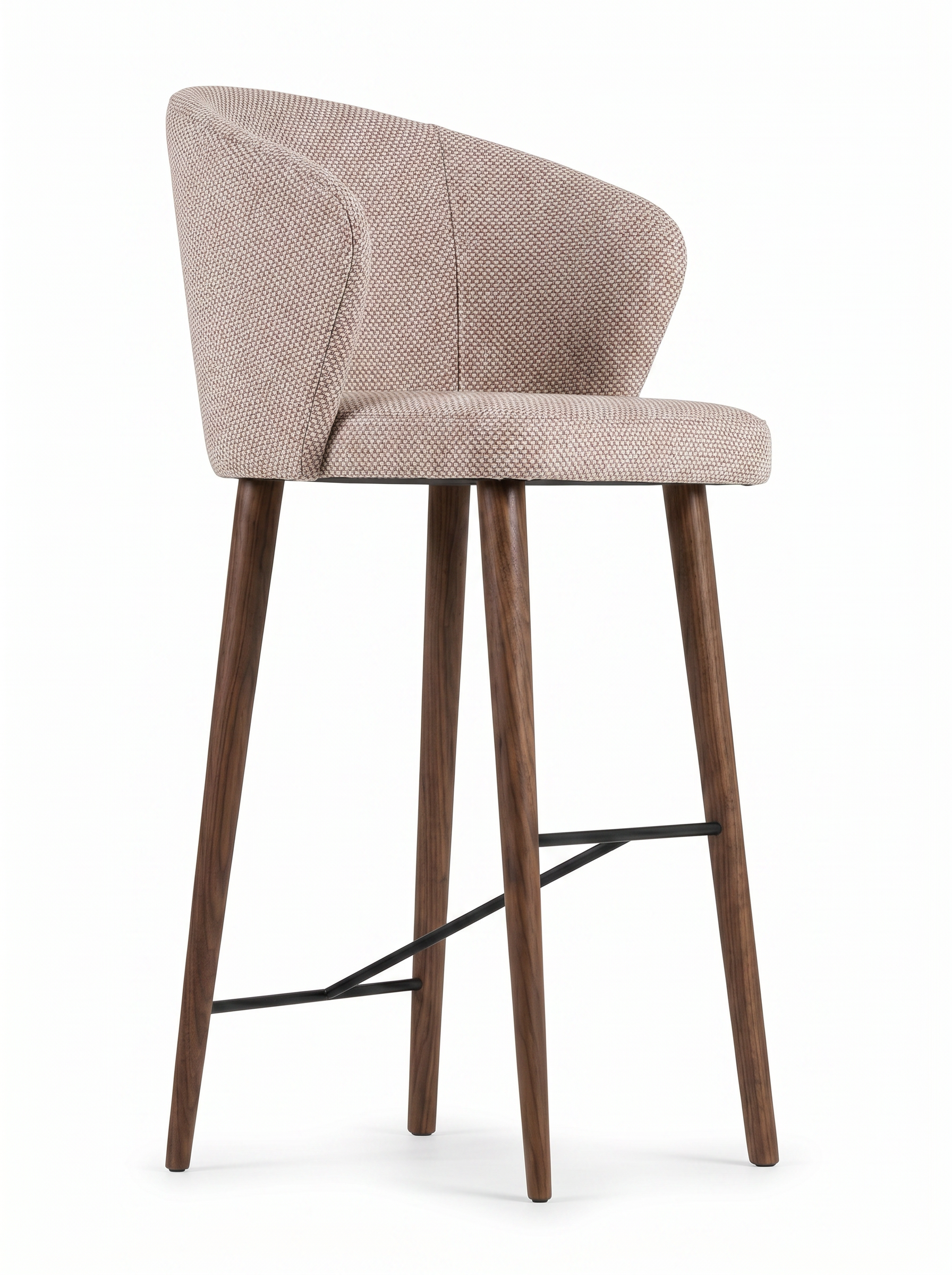 High back armchair "Indi"