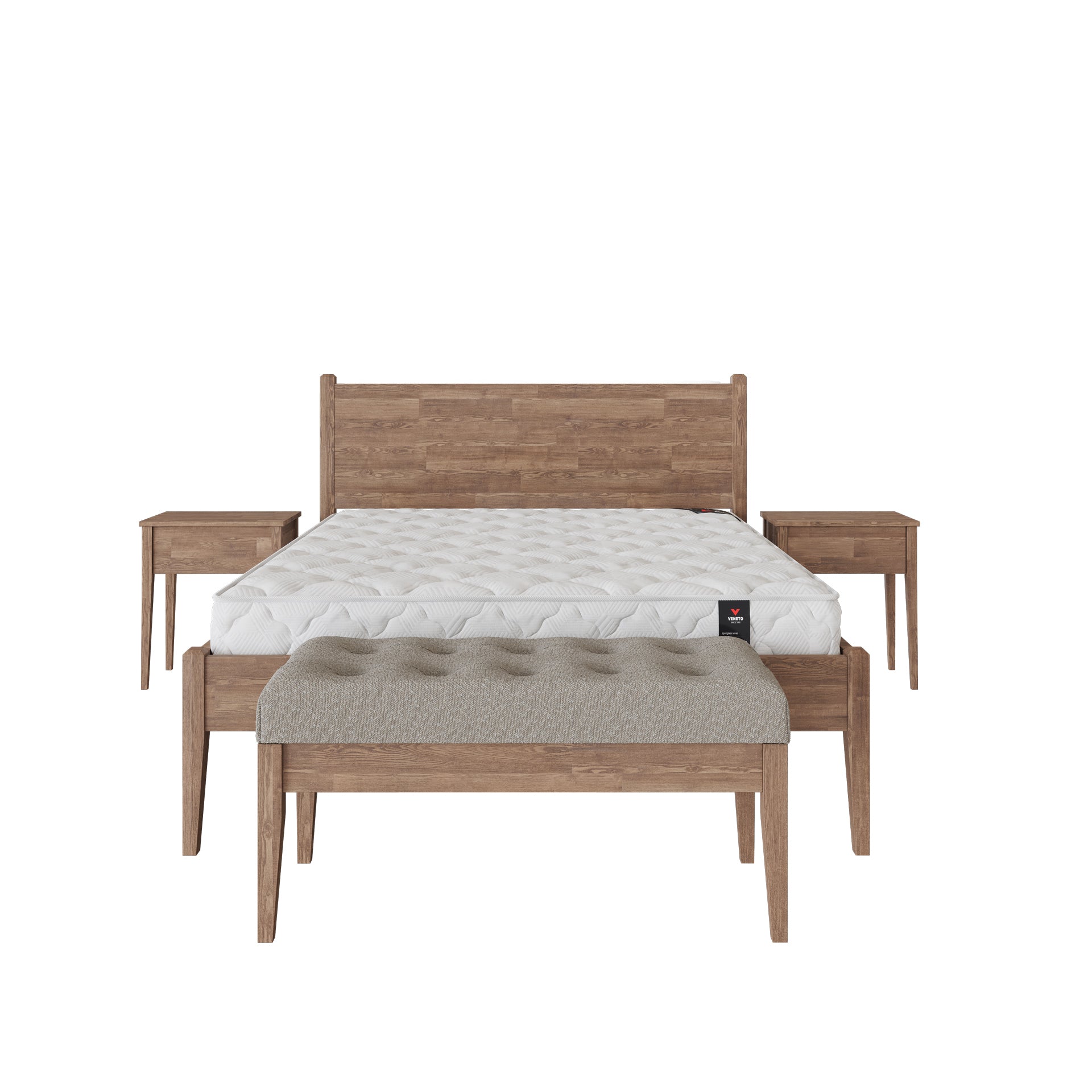 Julie Bed with Soft Topper