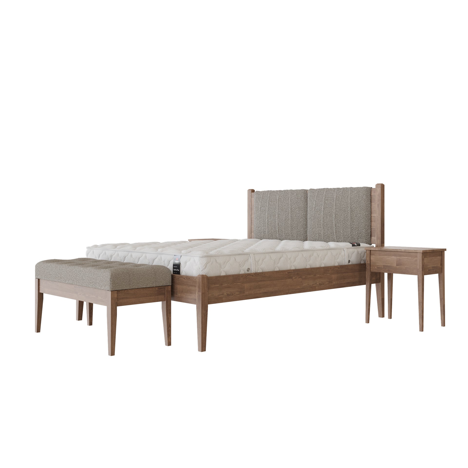 Julie Bed with Soft Topper