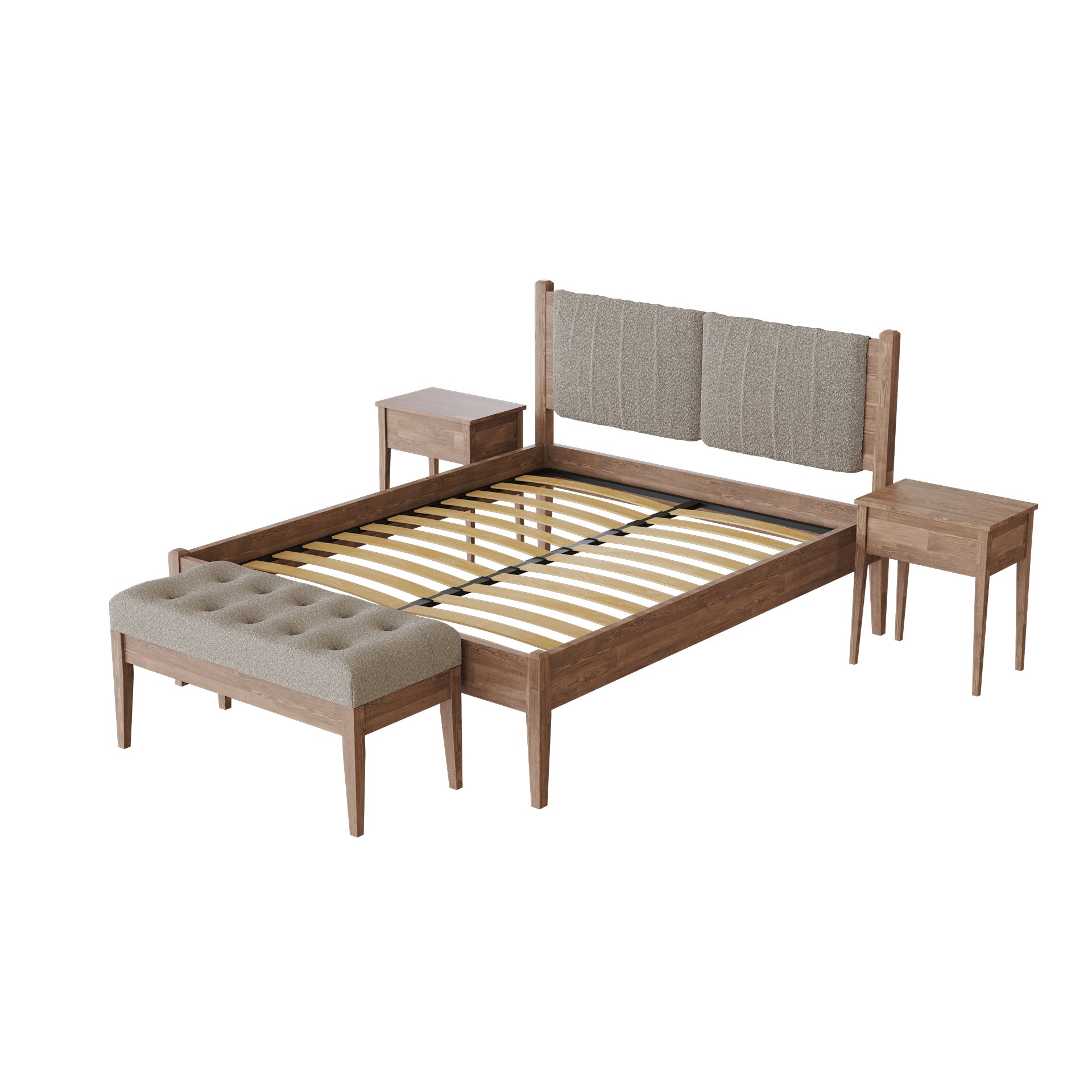 Julie Bed with Soft Topper